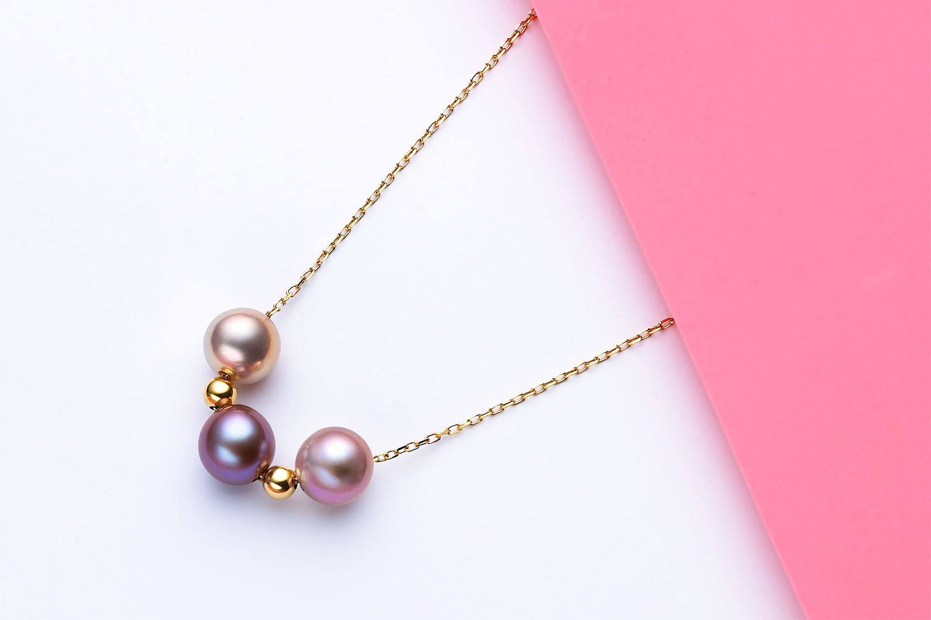 Rice Pearl Necklace | Real Pearl Necklace | Freshwater Pearl Choker Necklace  with Pendant – Huge Tomato
