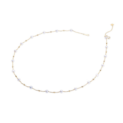 Baby Tincup Freshwater Pearl Necklace