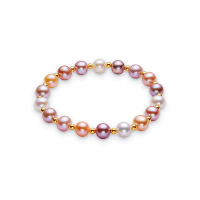 Freshwater Multicolor Pearl Bracelet