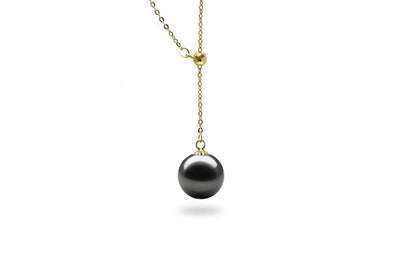 Simplicity Black Pearl Pendant-Kyllonen