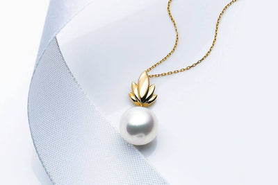 Bloom South Sea White Pearl Pendant-Kyllonen