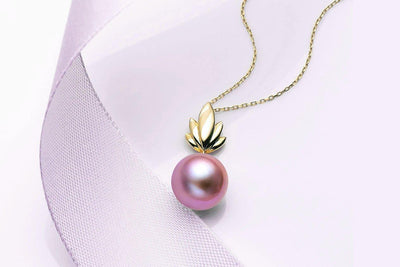 Bloom Colored Freshwater Pearl Pendant-Kyllonen