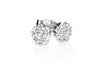 Cluster Diamond Earrings by Kyllonen