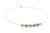 Orbit Metallic Freshwater Gem Pearls Necklace