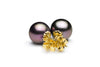 Purple AAA Stud Earrings by Kyllonen