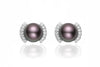 Roma Black Pearl Earrings