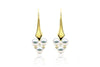 Trinity Akoya Pearl Earrings-Kyllonen