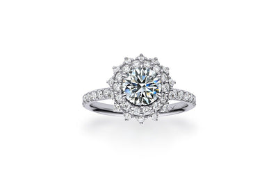 Bouquet  Pave Diamond Ring