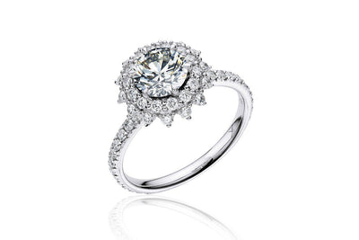 Bouquet  Pave Diamond Ring 3