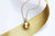 Cluster Gold Pearl Pendant