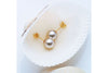Freshwater Pearl Earrings-Kyllonen