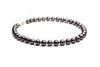 AAA Purple Black Pearl Necklace