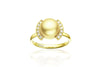 Roma South Sea Gold Pearl Ring