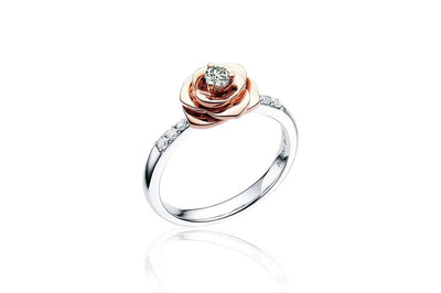 Flower Diamond Ring-Kyllonen