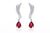 Wisp Ruby Earrings